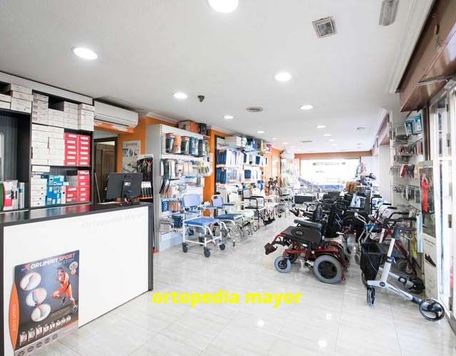 Grupo Ortopedia Mayor interior de tienda